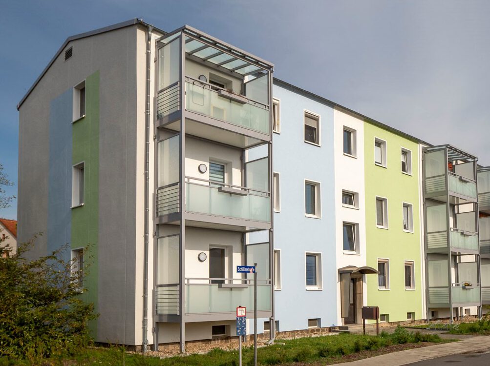 Moderne 3-Raum-Wohnung mit Balkon
